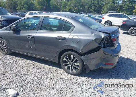 2013 Honda Civic Ex-L z USA, uszkodzony, nr VIN 19XFB2F91DE052014